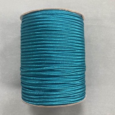 Шнур декоративный 2.5 мм (100 м) цвет бирюзовый