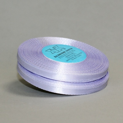 Лента атласная 6 мм (33 м) цвет 081 светло-фиолетовый