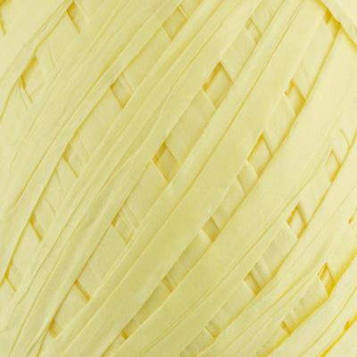 Рафия бумажная (30 м) цвет 04 светло-желтый