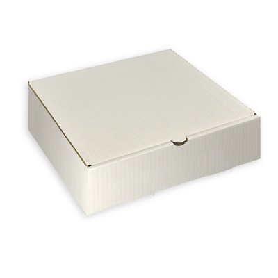 Коробка самосборная гофро (28х28х9 см) цвет бурый