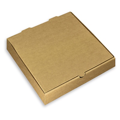 Коробка самосборная гофро (25х25х4.5 см) цвет бурый