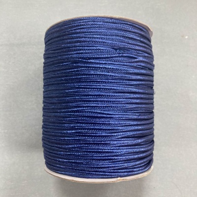 Шнур декоративный 2.5 мм (100 м) цвет темно-синий