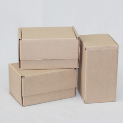 Коробка самосборная гофро (17.5х12х10 см) цвет бурый 3